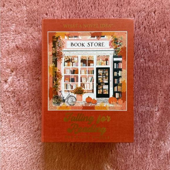 Falling for Reading 500 piece puzzle - Picture 1 of 3